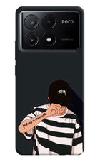 Aesthetic Boy Poco X6 Pro Hard Case Back Cover by Casekaro