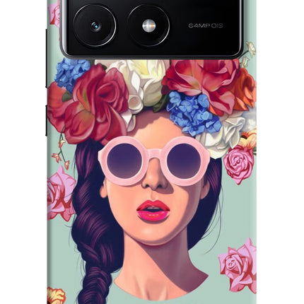 Pretty Girl Poco X6 Pro Hard Case Back Cover by Casekaro