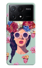 Pretty Girl Poco X6 Pro Hard Case Back Cover by Casekaro