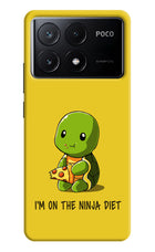 I'm on Ninja Diet Poco X6 Pro Hard Case Back Cover by Casekaro