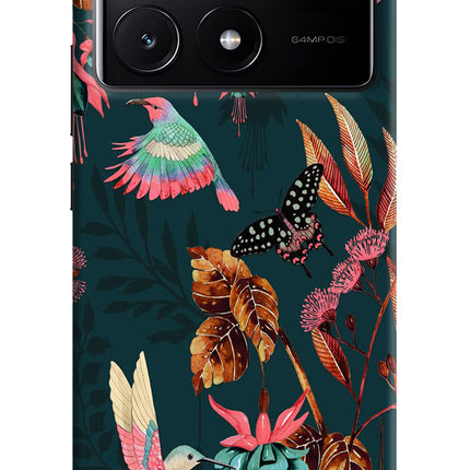 Birds Poco X6 Pro Hard Case Back Cover by Casekaro