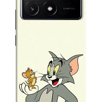 Tom & Jerry Poco X6 Pro Hard Case Back Cover by Casekaro