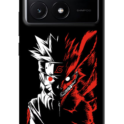 Naruto Two Face Poco X6 Pro Hard Case Back Cover by Casekaro