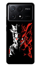 Naruto Two Face Poco X6 Pro Hard Case Back Cover by Casekaro