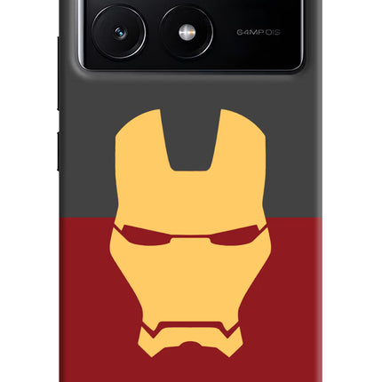 Ironman Poco X6 Pro Hard Case Back Cover by Casekaro