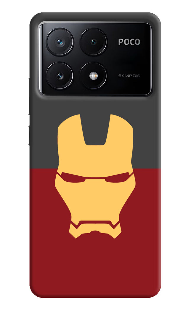 Ironman Poco X6 Pro Hard Case Back Cover by Casekaro