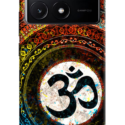Om Cultural Poco X6 Pro Hard Case Back Cover by Casekaro