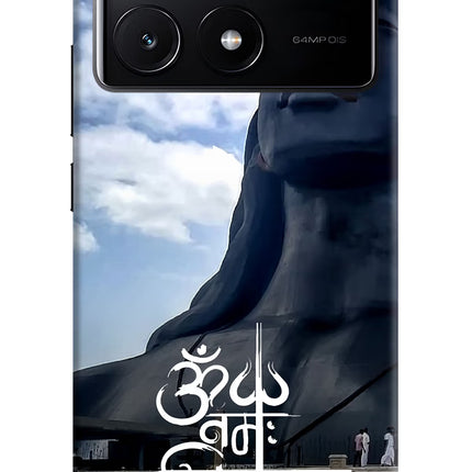 Om Namah Shivay Poco X6 Pro Hard Case Back Cover by Casekaro