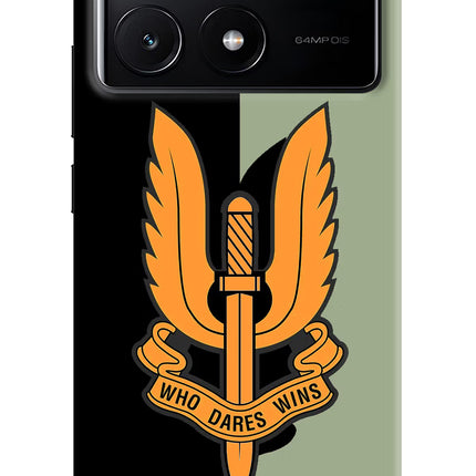 Balidan Logo Poco X6 Pro Hard Case Back Cover by Casekaro
