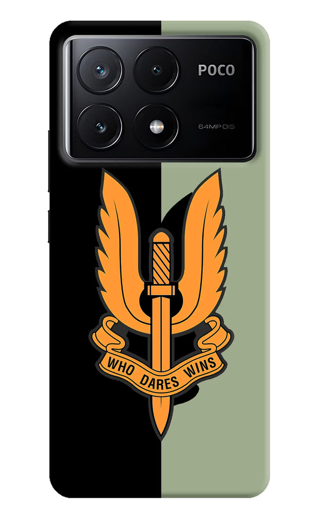 Balidan Logo Poco X6 Pro Hard Case Back Cover by Casekaro