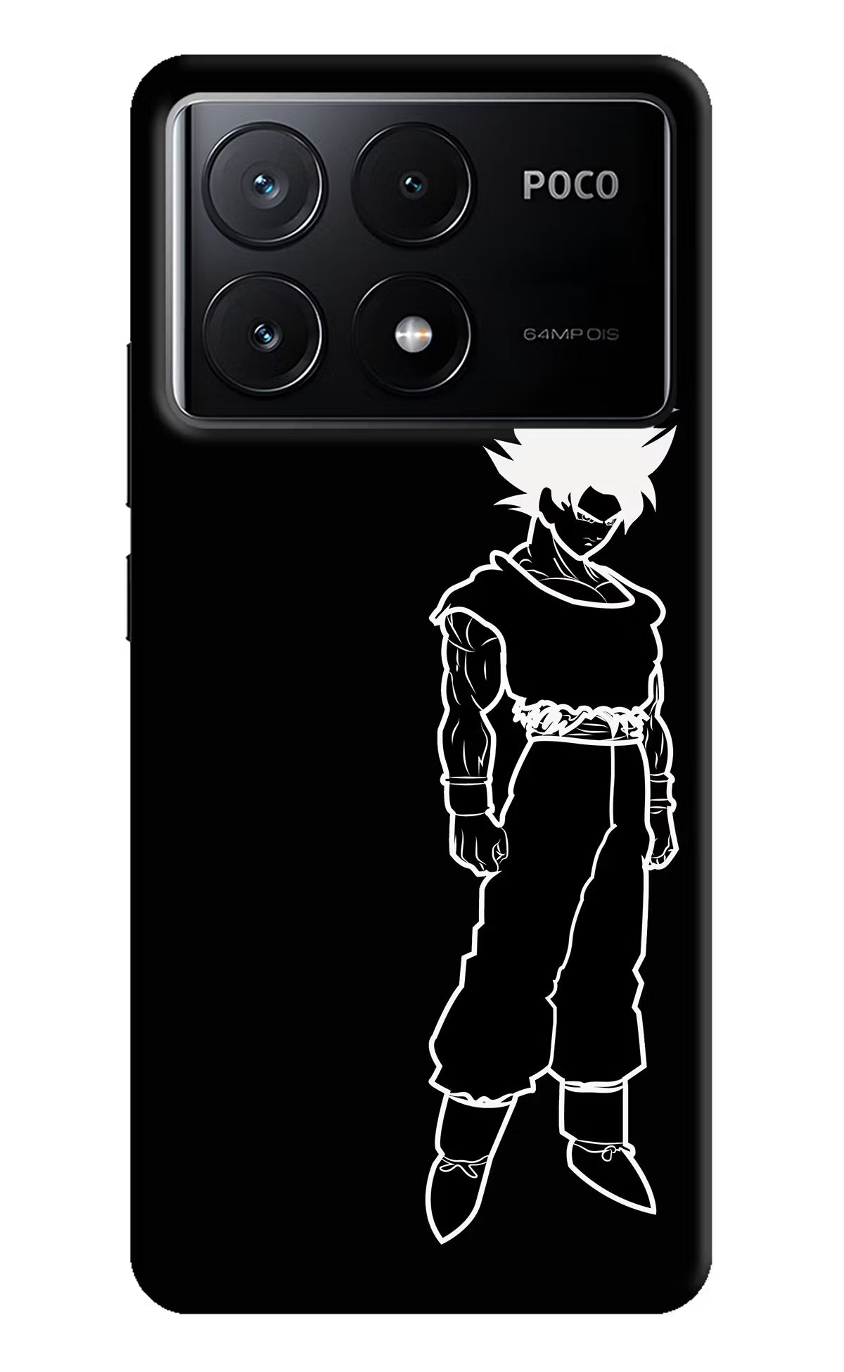 DBS Character Poco X6 Pro Hard Case Back Cover by Casekaro