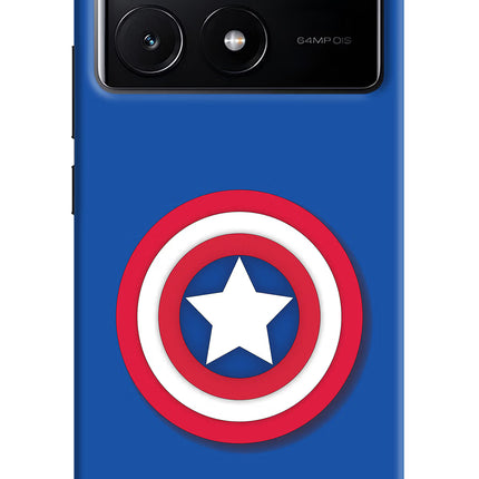 Shield Poco X6 Pro Hard Case Back Cover by Casekaro