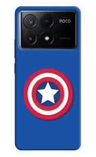 Shield Poco X6 Pro Hard Case Back Cover by Casekaro