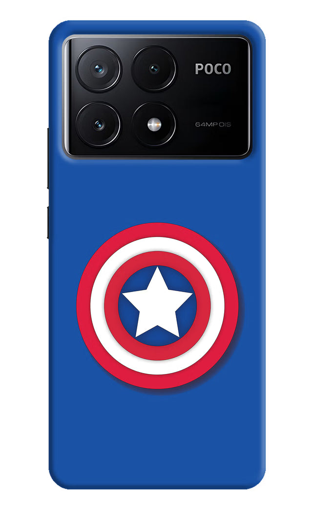 Shield Poco X6 Pro Hard Case Back Cover by Casekaro