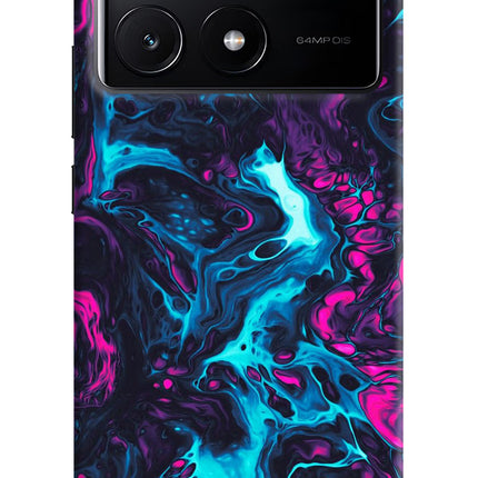 Abstract Poco X6 Pro Hard Case Back Cover by Casekaro