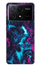 Abstract Poco X6 Pro Hard Case Back Cover by Casekaro