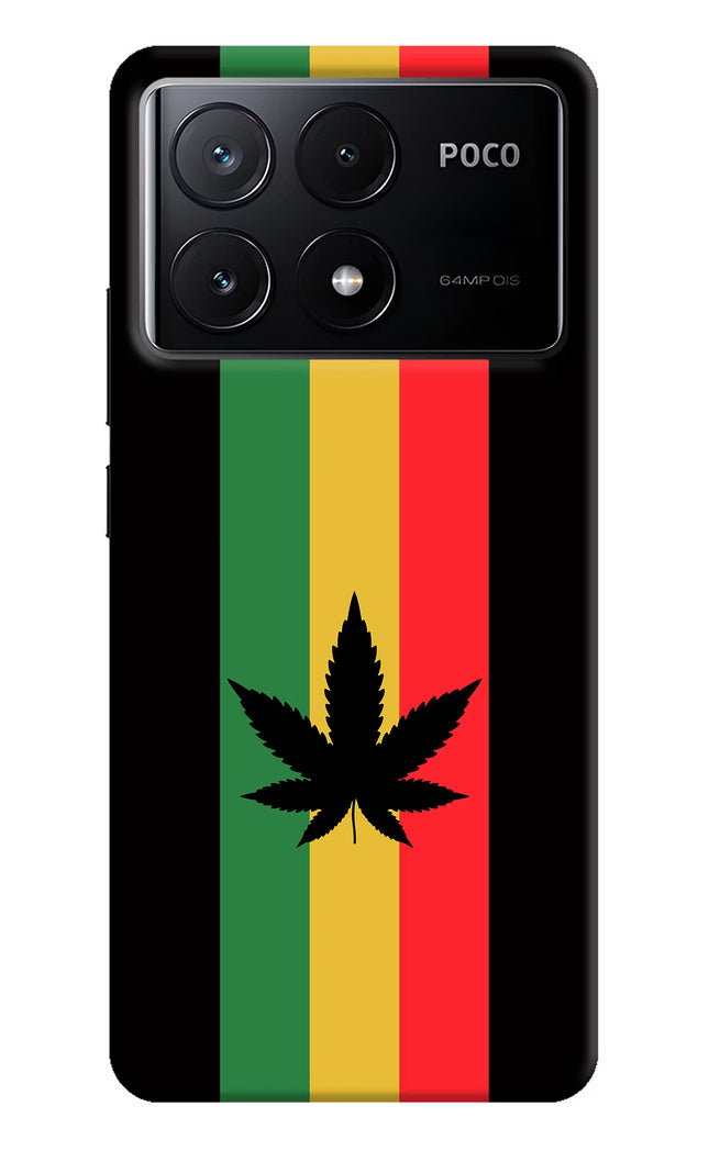 Weed Flag Poco X6 Pro Hard Case Back Cover by Casekaro