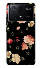 Flowers Poco X6 Pro Hard Case Back Cover by Casekaro
