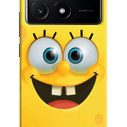 Sponge 1 Poco X6 Pro Hard Case Back Cover by Casekaro