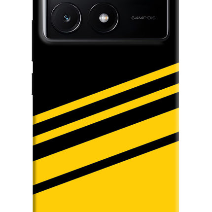Yellow Shades Poco X6 Pro Hard Case Back Cover by Casekaro