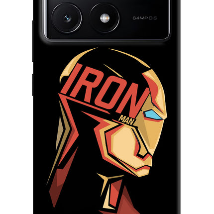IronMan Poco X6 Pro Hard Case Back Cover by Casekaro