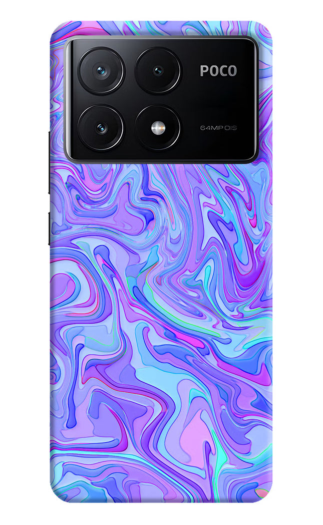 Glitter Poco X6 Pro Hard Case Back Cover by Casekaro