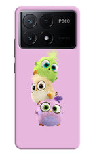 Cute Little Birds Poco X6 Pro Hard Case Back Cover by Casekaro