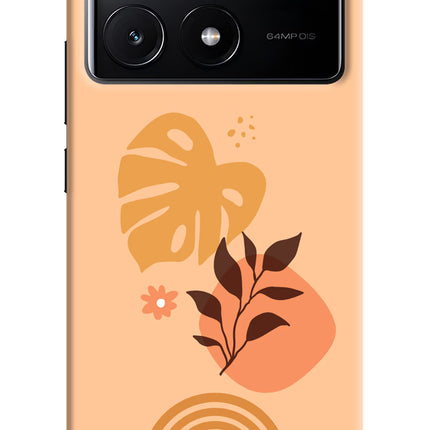 Bohemian Art Poco X6 Pro Hard Case Back Cover by Casekaro