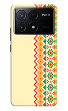 Ethnic Seamless Poco X6 Pro Hard Case Back Cover by Casekaro