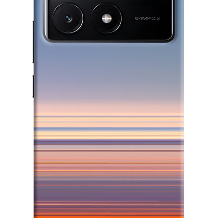 Morning Colors Poco X6 Pro Hard Case Back Cover by Casekaro