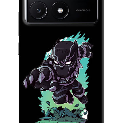 Black Panther Poco X6 Pro Hard Case Back Cover by Casekaro