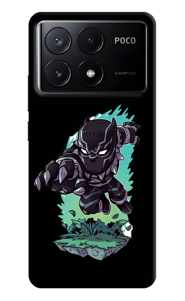 Black Panther Poco X6 Pro Hard Case Back Cover by Casekaro