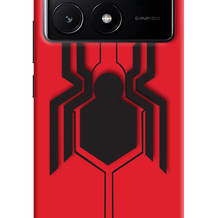 Spider Poco X6 Pro Hard Case Back Cover by Casekaro