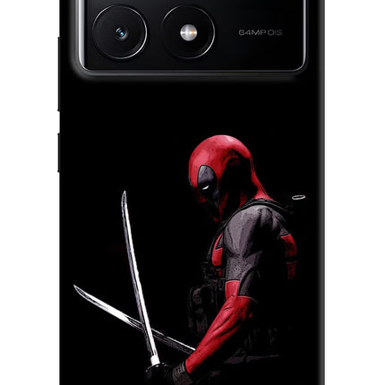 Deadpool Poco X6 Pro Hard Case Back Cover by Casekaro