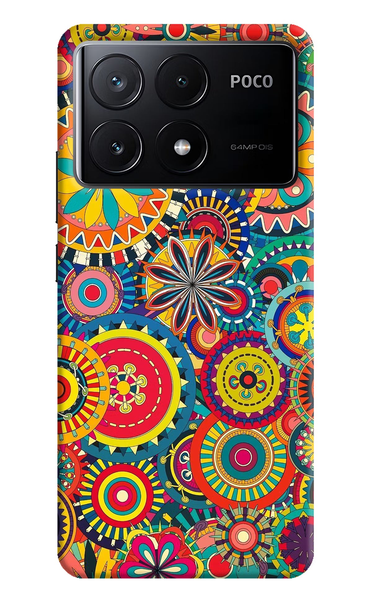 Gol Gol Art Poco X6 Pro Hard Case Back Cover by Casekaro