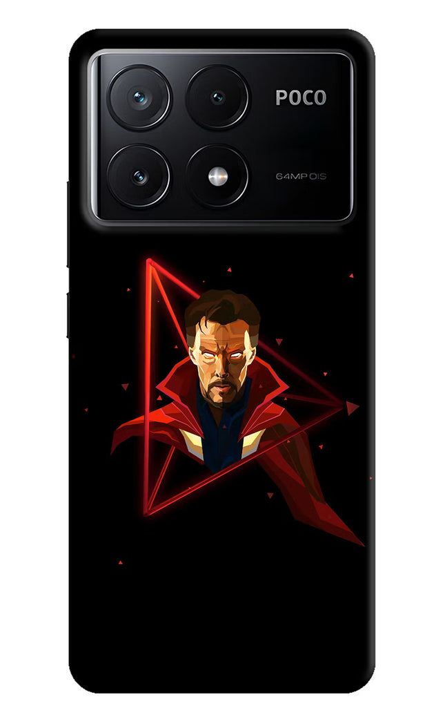 Doctor Ordinary Poco X6 Pro Hard Case Back Cover by Casekaro