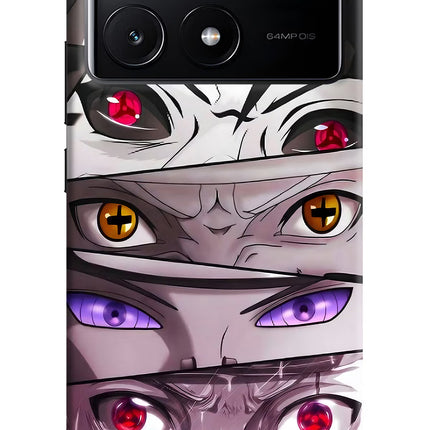 Naruto Anime Poco X6 Pro Hard Case Back Cover by Casekaro
