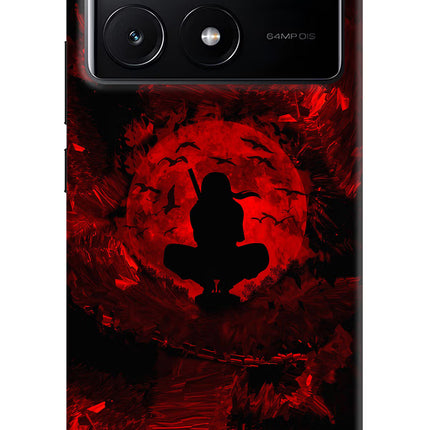 Itachi Uchiha Poco X6 Pro Hard Case Back Cover by Casekaro