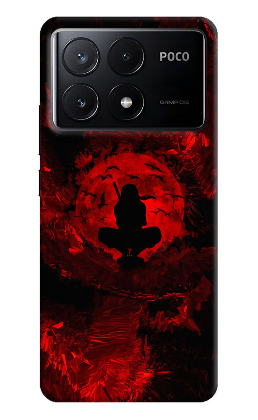 Itachi Uchiha Poco X6 Pro Hard Case Back Cover by Casekaro