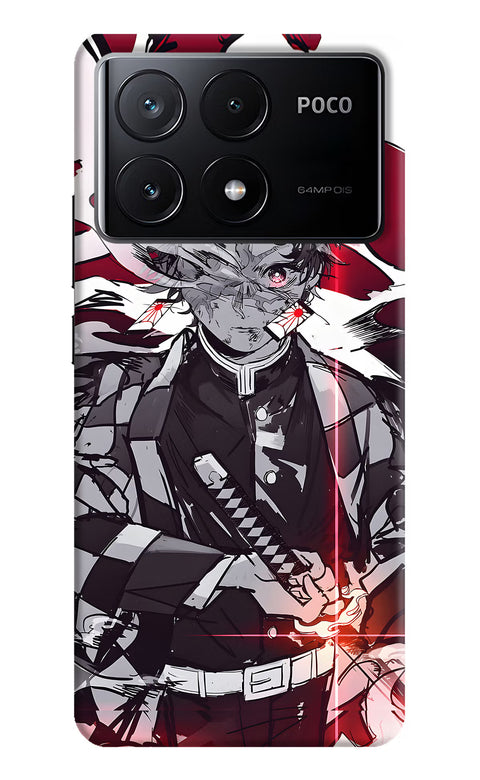 Demon Slayer Poco X6 Pro Back Cover