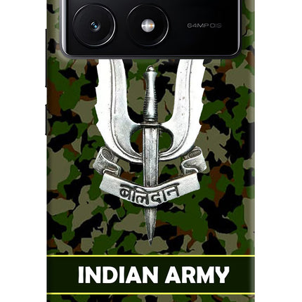 Balidan Indian Logo Poco X6 Pro Hard Case Back Cover by Casekaro