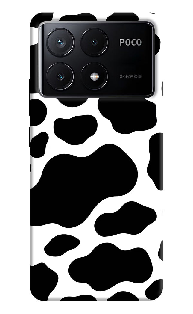 Cow Spots Poco X6 Pro Hard Case Back Cover by Casekaro