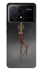 Shiv Trishul Poco X6 Pro Hard Case Back Cover by Casekaro