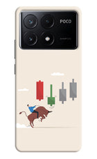 Bull Trading Momentum Poco X6 Pro Hard Case Back Cover by Casekaro