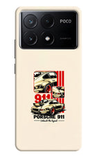 Classic Porsche 911 Poco X6 Pro Hard Case Back Cover by Casekaro