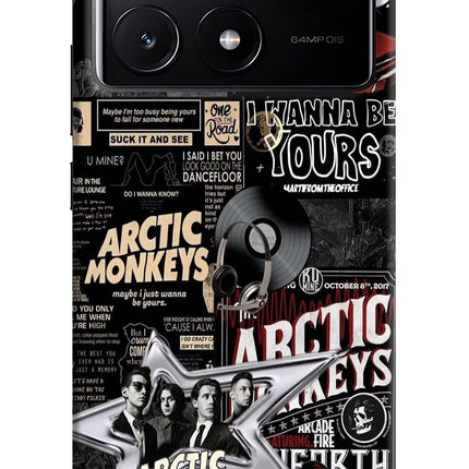Arctic Monkeys Poco X6 Pro Hard Case Back Cover by Casekaro