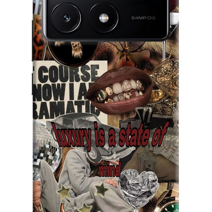 Luxury Poco X6 Pro Hard Case Back Cover by Casekaro