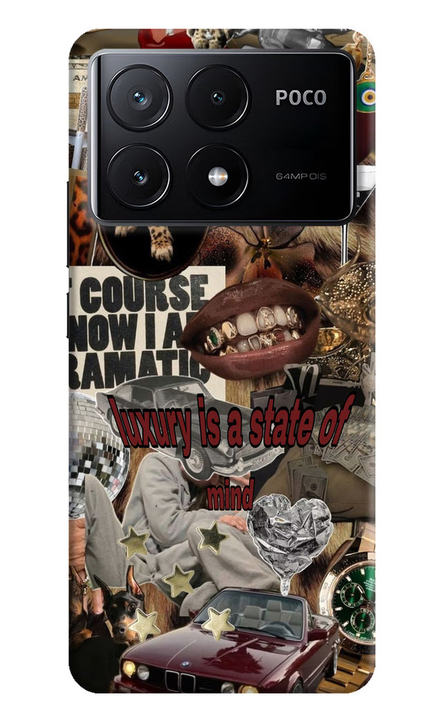 Luxury Poco X6 Pro Hard Case Back Cover by Casekaro