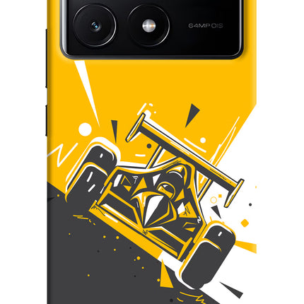 Track King Poco X6 Pro Hard Case Back Cover by Casekaro
