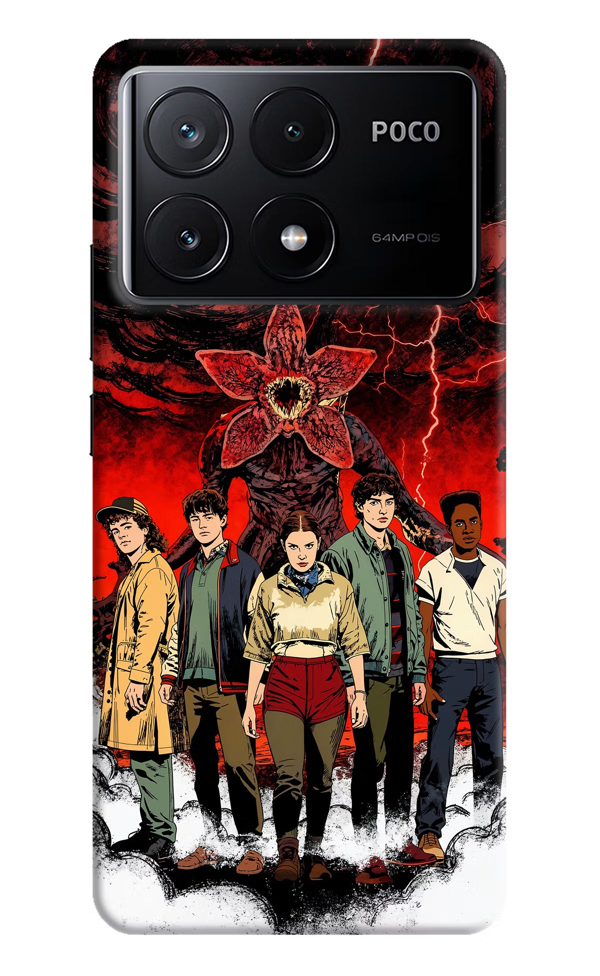 Ordinary Things Characters Poco X6 Pro Hard Case Back Cover by Casekaro